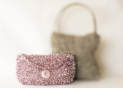 マチ付きクラッチバッグ